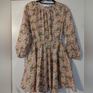 J. Crew x Liberty Print Butterflied Poppy Dress